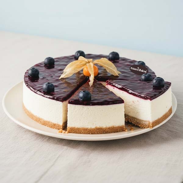 Blueberry Cheese Cake by Cakes and Bakes Bakery Dubai