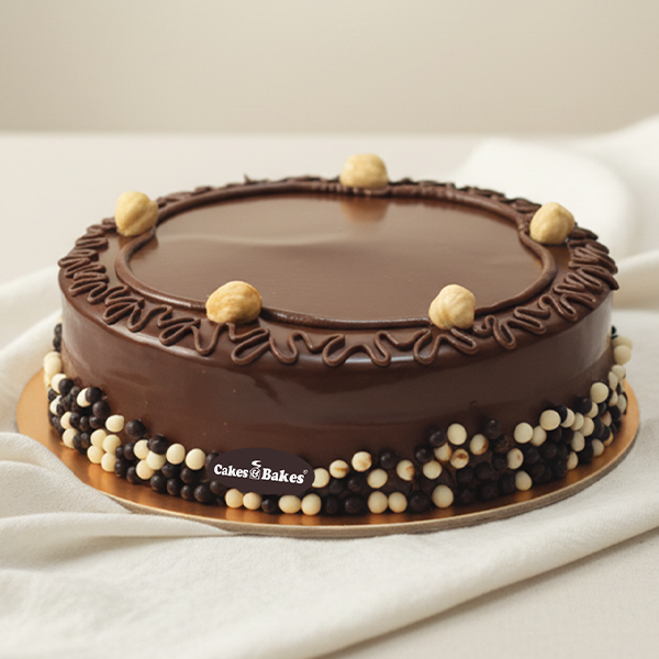 Hazelnut Chocolate Cake by Cakes and Bakes Bakery Dubai