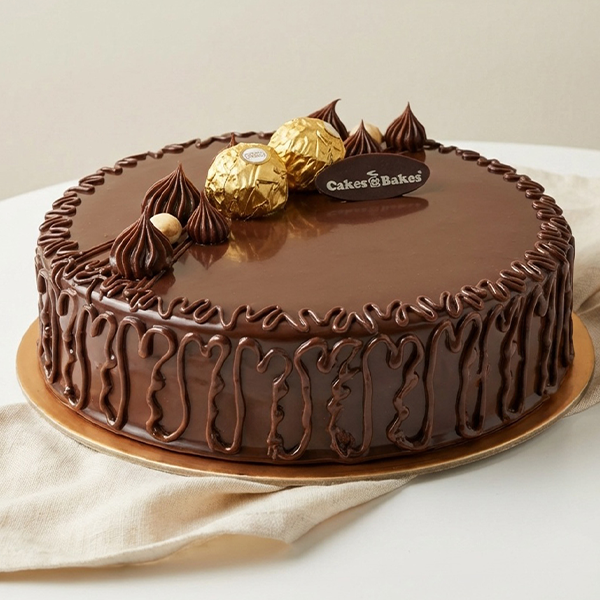 Ferrero Rocher Cake by Cakes and Bakes Bakery Dubai