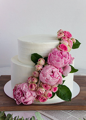 FLower / Floral Theme Cake